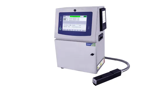 Dk Continuous Ink Roll Coder Dk1500 High Speed Automatic Expire Date Printer Low Cost Ink Roll Coder for Labeling Machine Flow Horizontal Packaging Machine