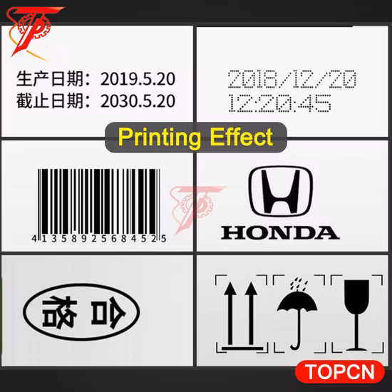 Chinese Pet Bottle Inkjet Automatic Date Printing Qr Coder for Plastic Bag