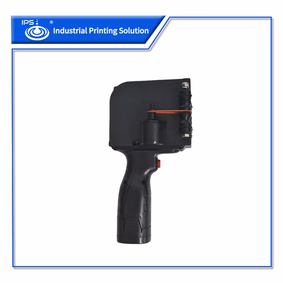 Tij Industrial 12.7mm Portable Inkjet Printer for Beverage Bottle/Can/Sticker/Carton Expiry Date Batch Coding